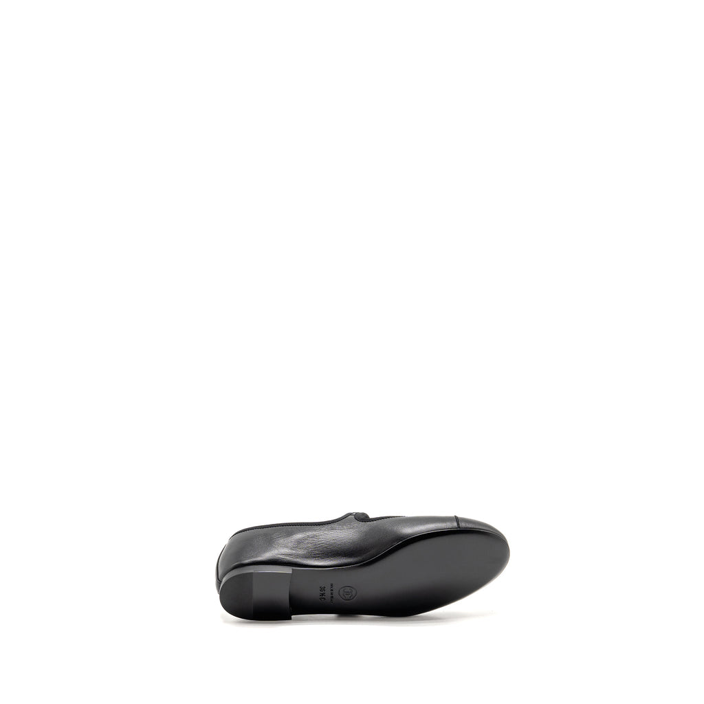 CHANEL MARY JANE’S BALLET LAMBSKIN BLACK