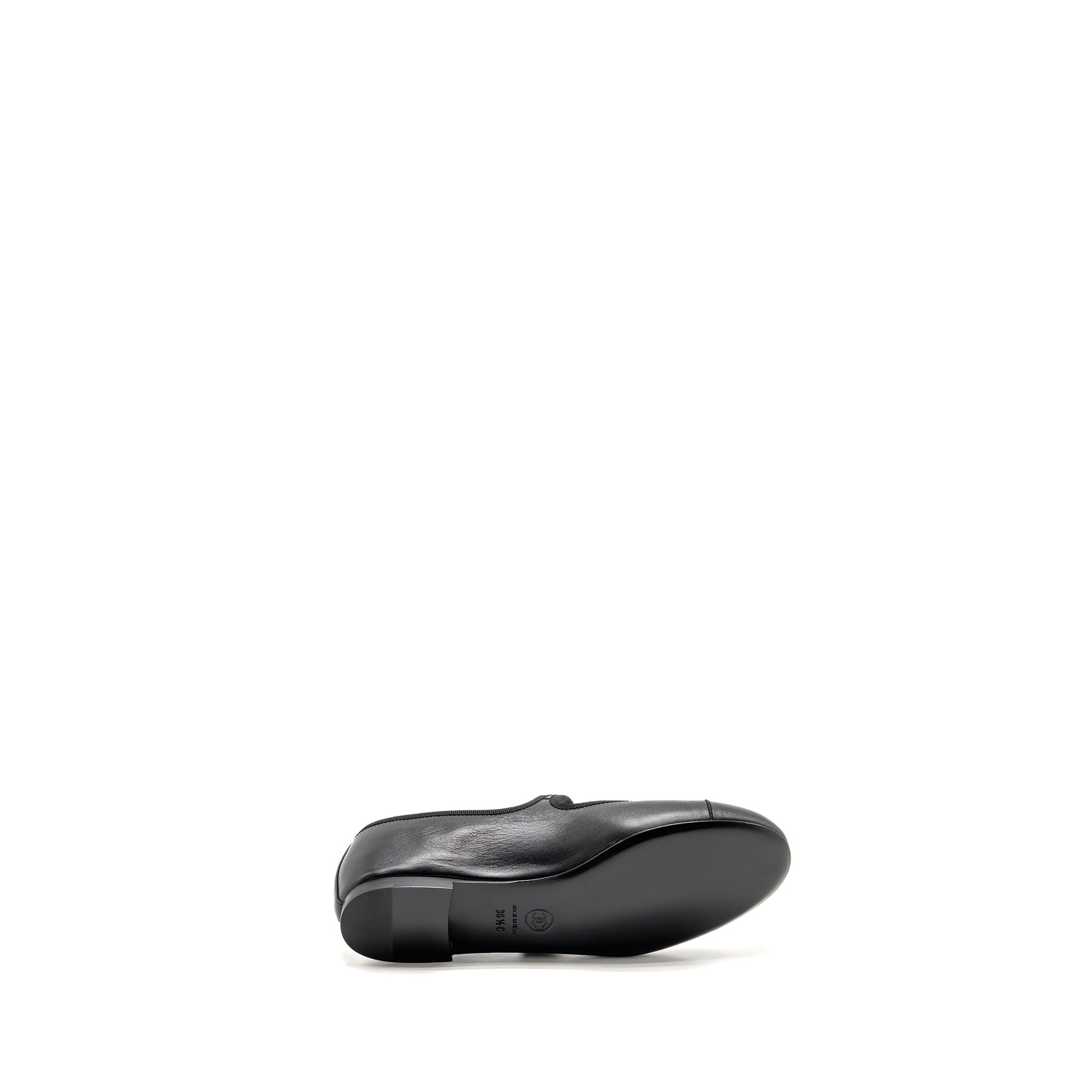 CHANEL MARY JANE’S BALLET LAMBSKIN BLACK