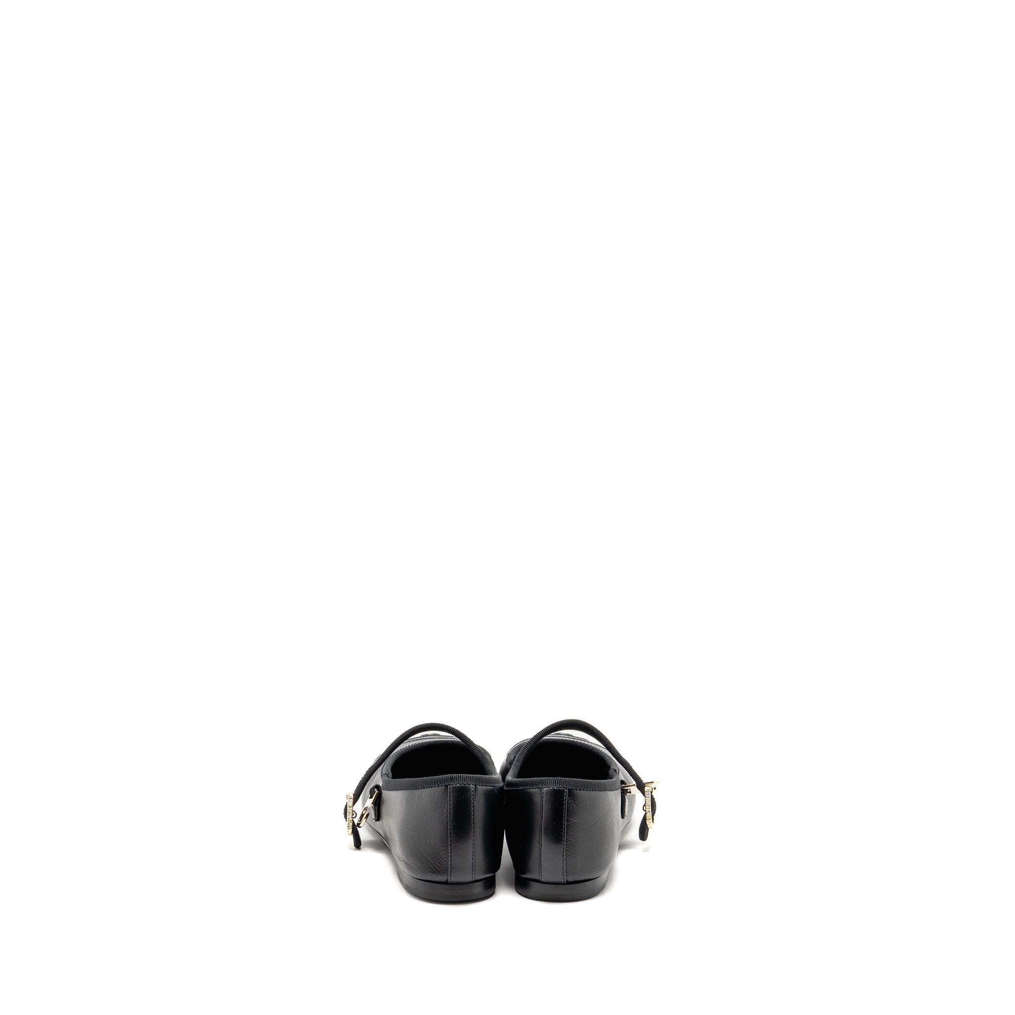 CHANEL MARY JANE’S BALLET LAMBSKIN BLACK