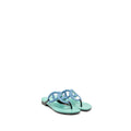 HERMES AGNEAU BEACH SANDALS MULTICOLOUR