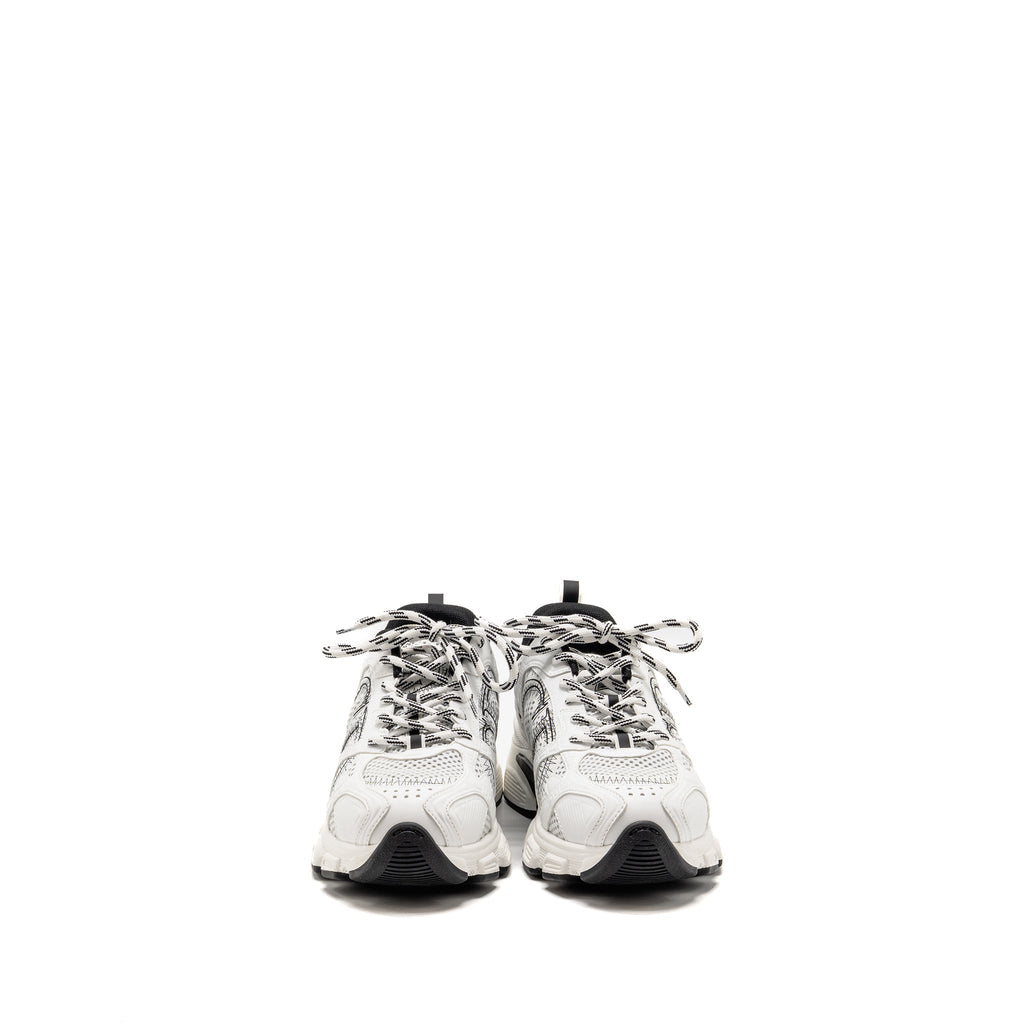 DIOR CHRONO SNEAKER MESH / LEATHER WHITE/BLACK