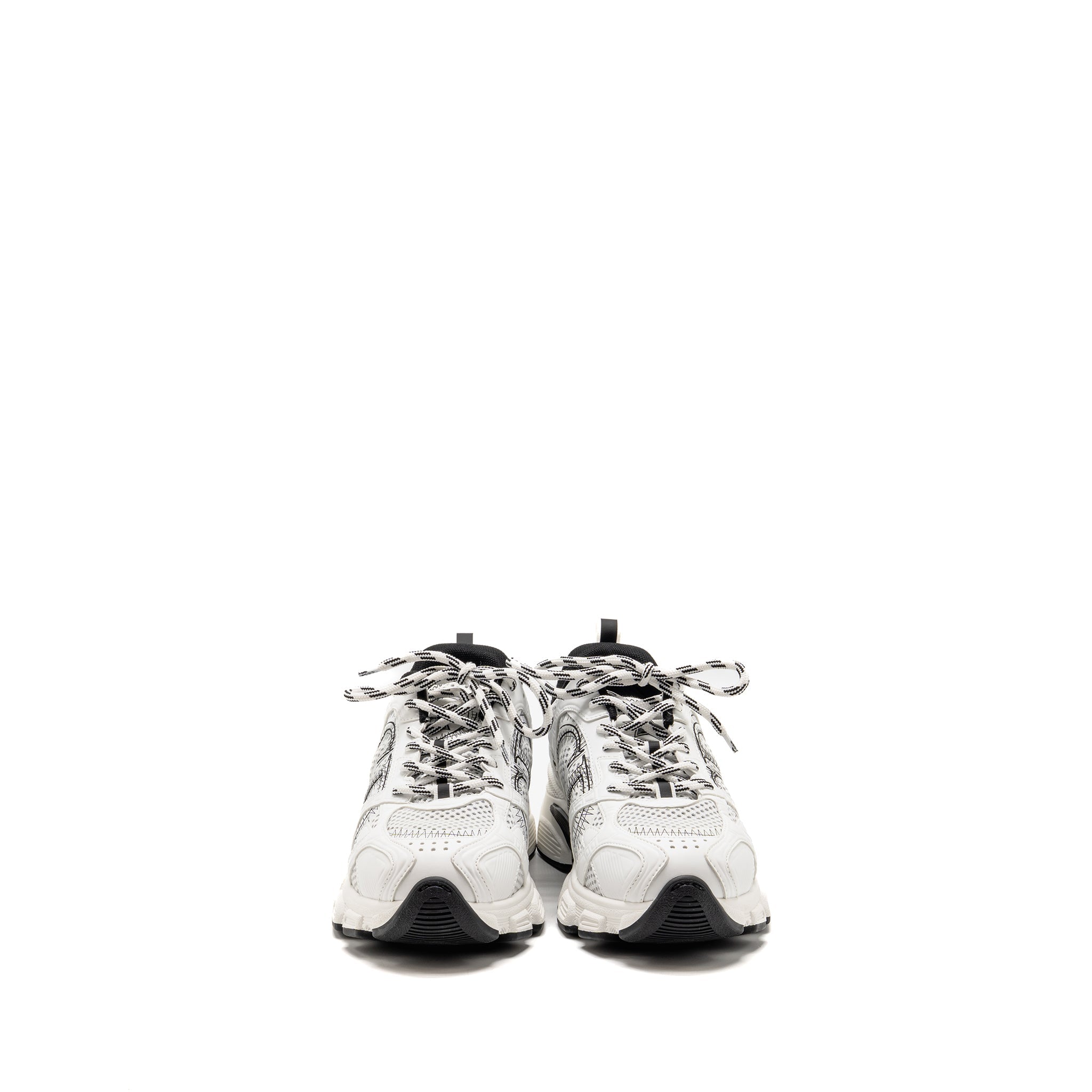 DIOR CHRONO SNEAKER MESH / LEATHER WHITE/BLACK