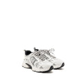 DIOR CHRONO SNEAKER MESH / LEATHER WHITE/BLACK