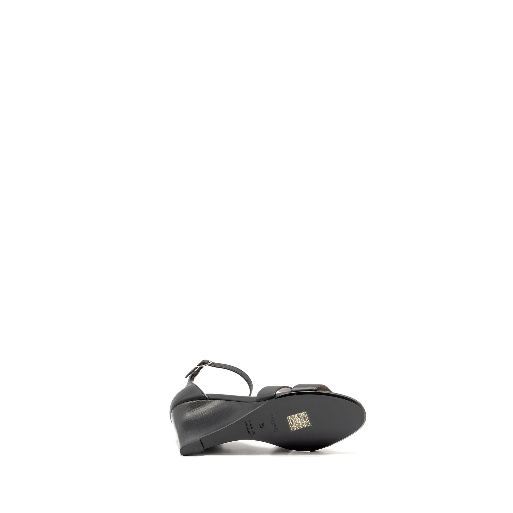 HERMES LEGEND SANDALS CALFSKIN BLACK