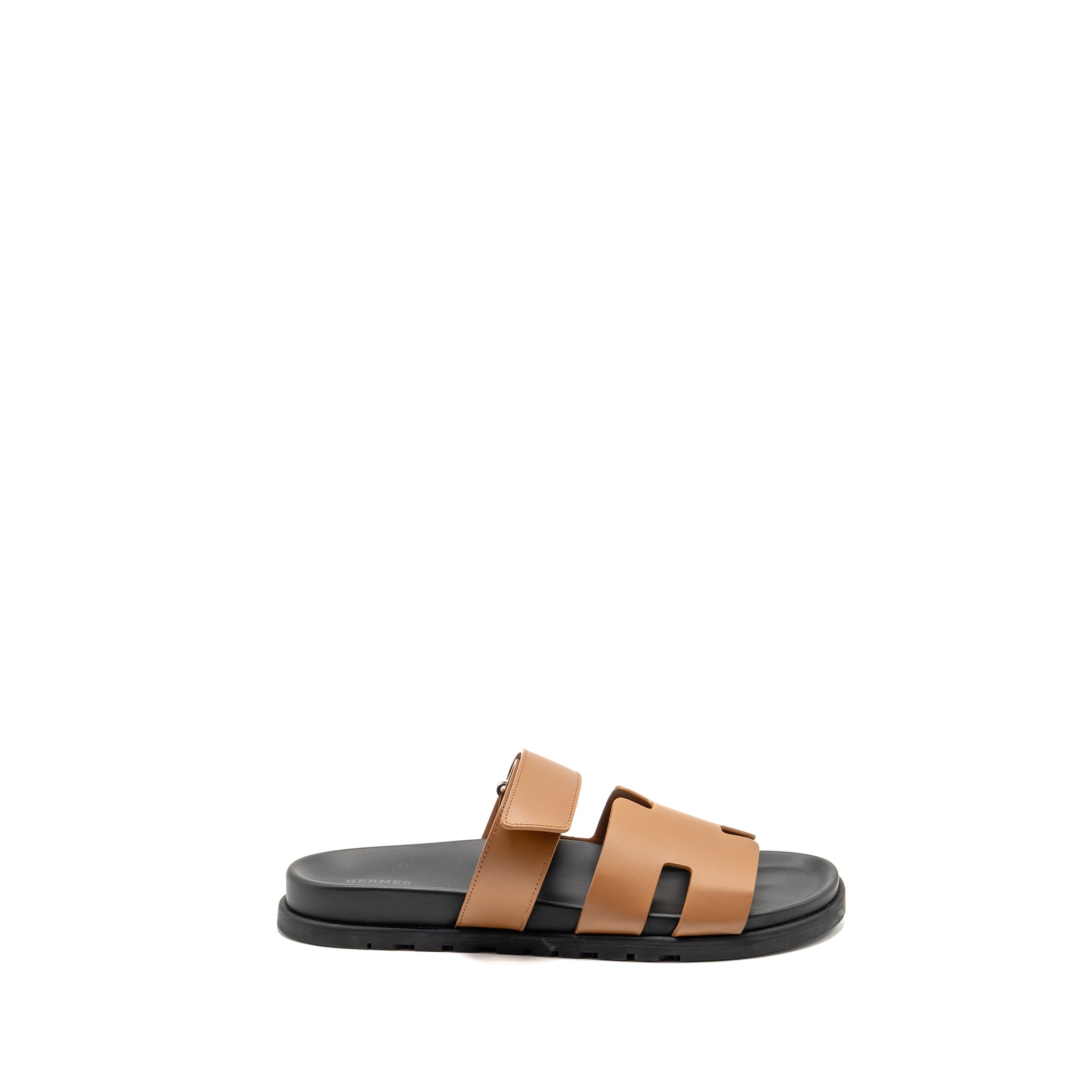 HERMES MEN’S CHYPRE SANDALS NATUREL