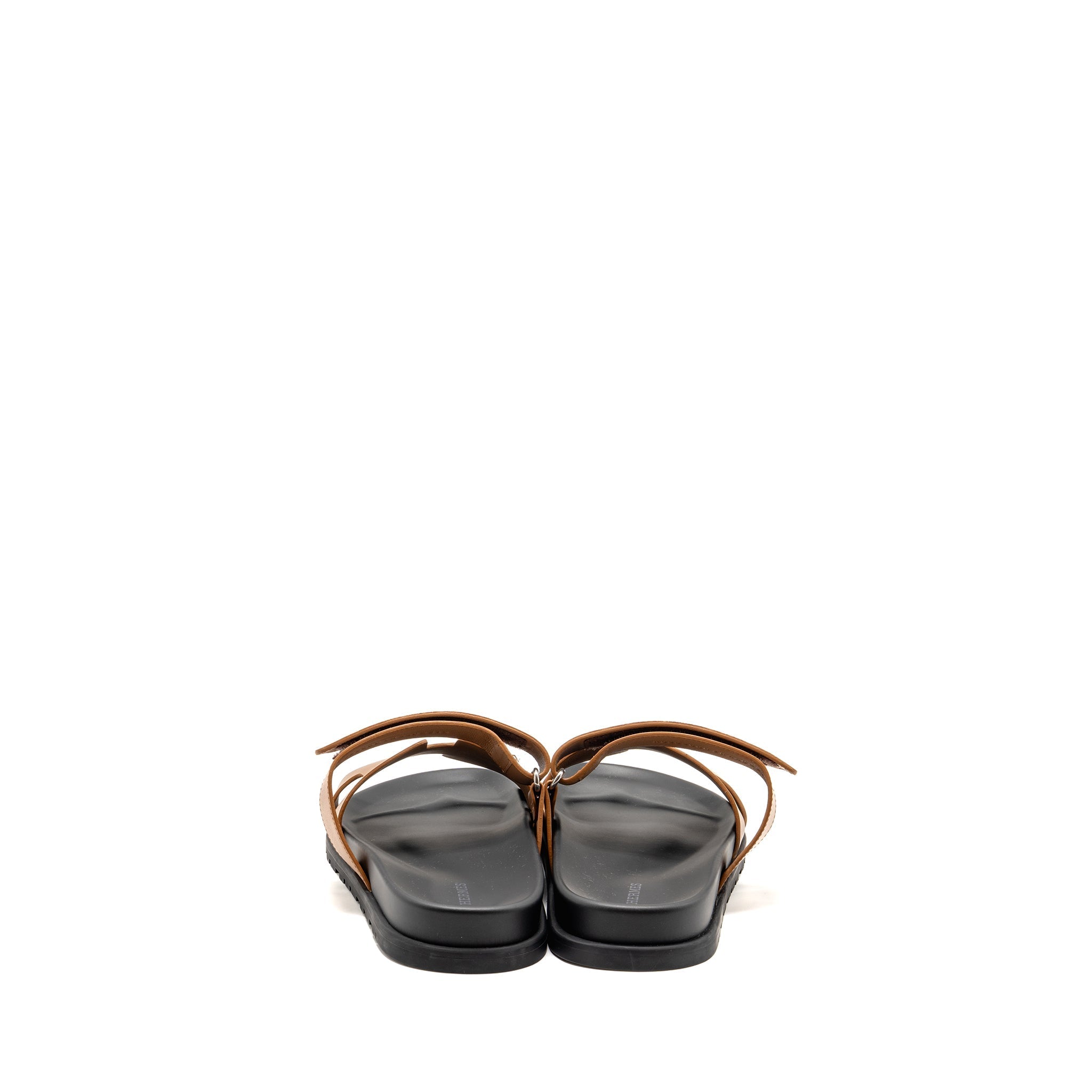 HERMES MEN’S CHYPRE SANDALS NATUREL
