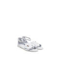 HERMES SANTORINI SANDALS EPSOM BLEU GLACIER SHW
