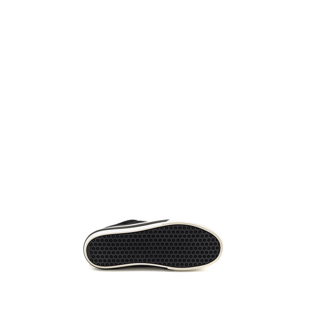 CHANEL 23B CC LOGO SNEAKERS SUEDE CALFSKIN BLACK