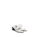 HERMES KUTE SANDAL CALFSKIN WHITE SHW