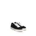CHANEL 23B CC LOGO SNEAKERS SUEDE CALFSKIN BLACK