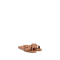 HERMES ORAN SANDAL CALFSKIN GOLD