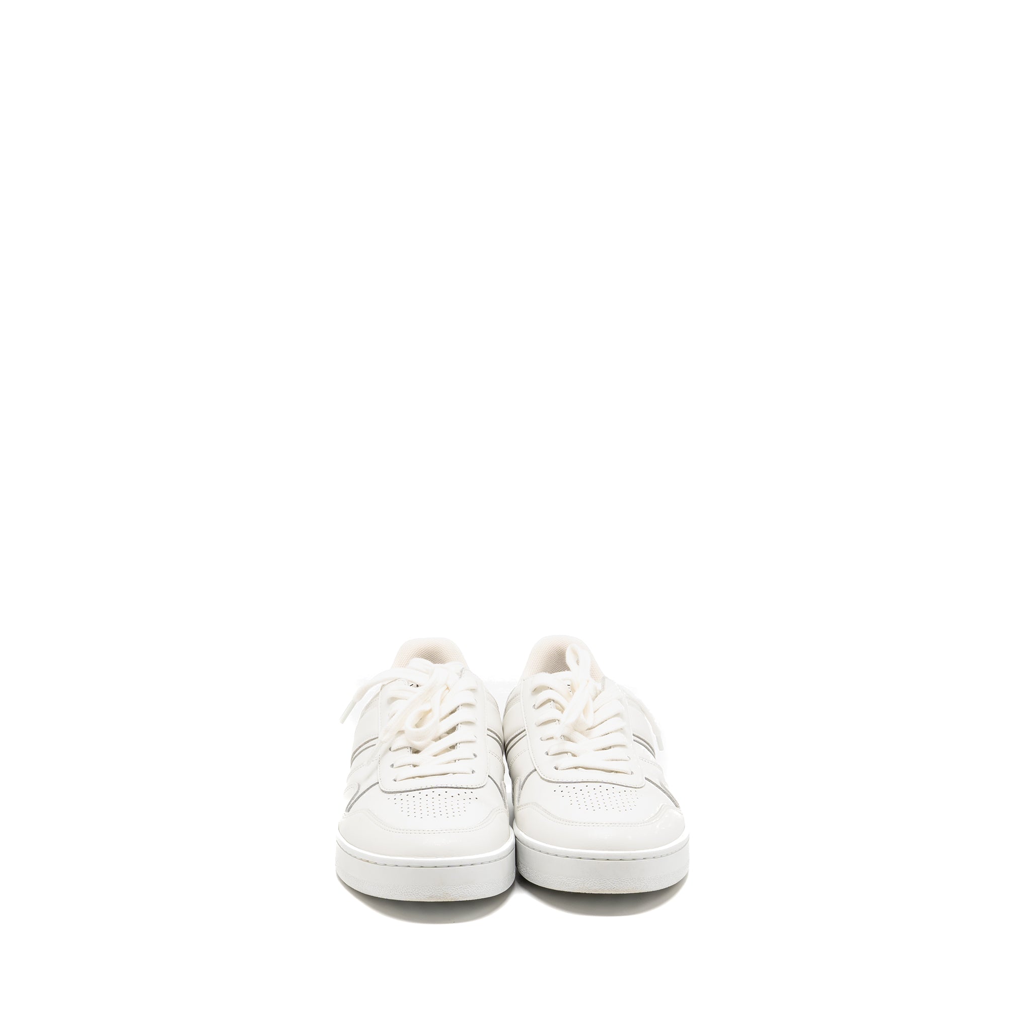 CELINE TRAINER LOW LACE-UP SNEAKER CALFSKIN WHITE