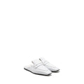 HERMES ELOGE MULES CHÈVRE LIEGEE BLANC
