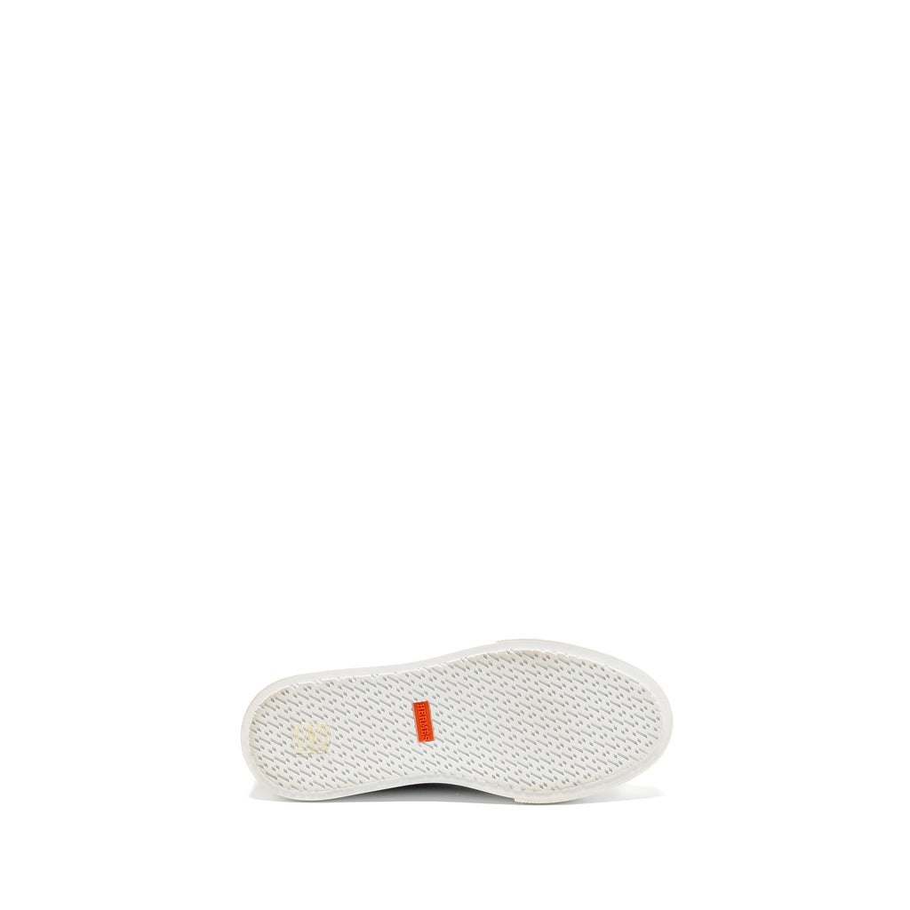 HERMES GET SNEAKER RUBBER/LAMBSKIN/COTTON MULTICOLOUR/BLEU