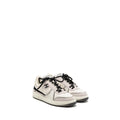 CHANEL CC SNEAKERS SUEDE/FABRIC/CALFSKIN WHITE/LIGHT GREY/BLACK