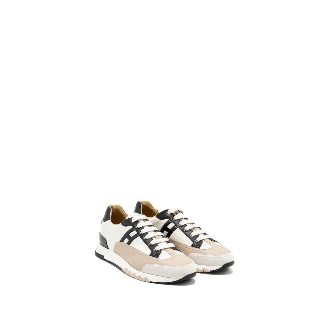 HERMES HOMME TRAIL SNEAKER CALFSKIN MULTICOLOUR