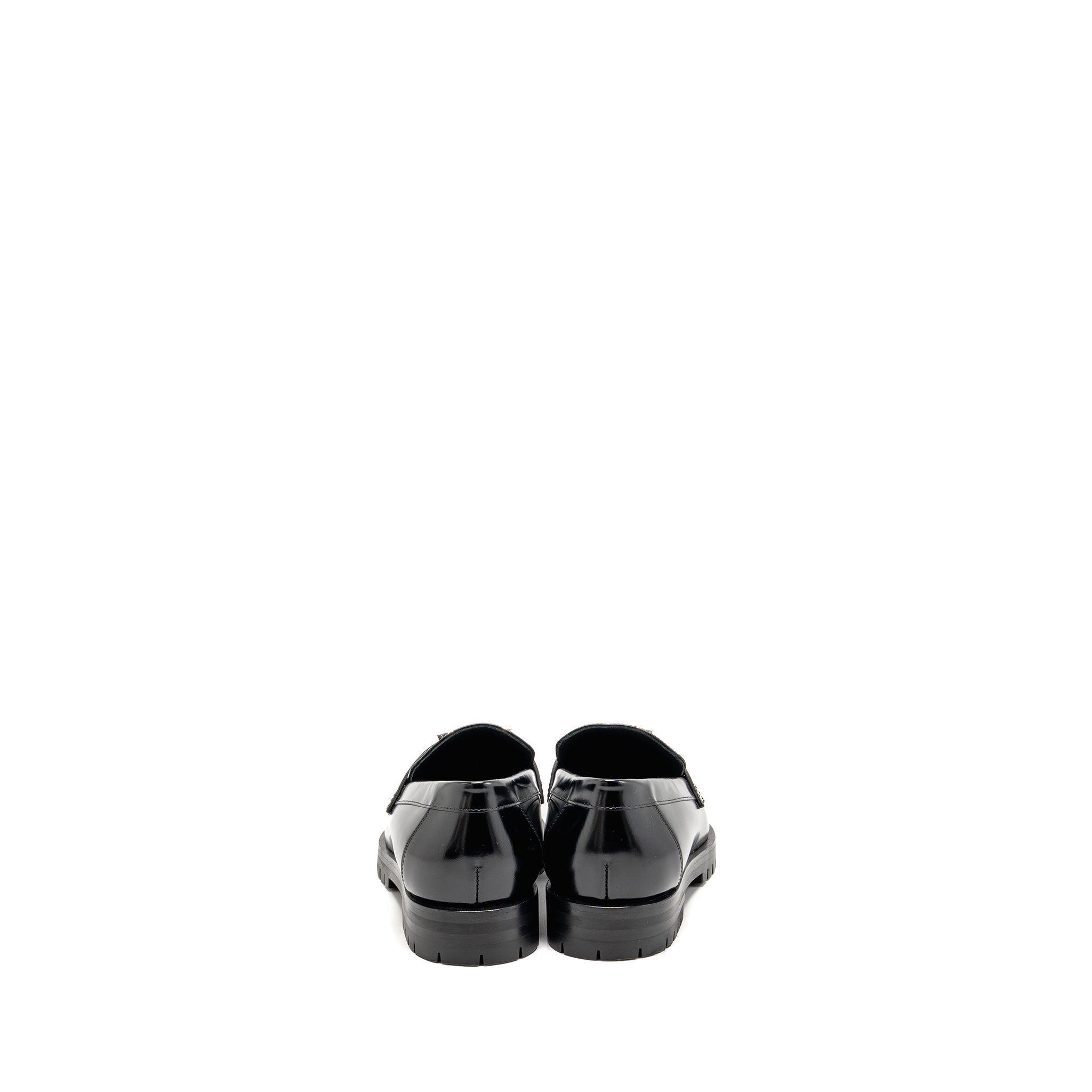 HERMES PARIS LOAFER CALFSKIN BLACK SHW