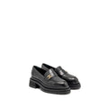 CHANEL 23A QULITED CC PLATFORM LOAFERS BLACK LGHW