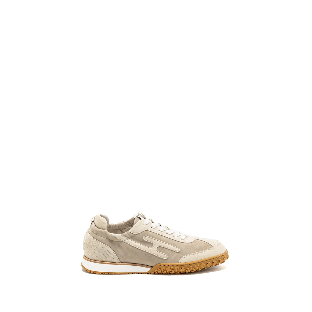 HERMES JET SNEAKER NAPPA/SUEDE GOATSKIN BLANC