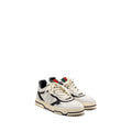 GUCCI RE-WEB SNEAKERS LEATHER WHITE/BLACK