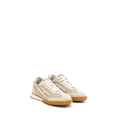 HERMES JET SNEAKER NAPPA/SUEDE GOATSKIN BLANC
