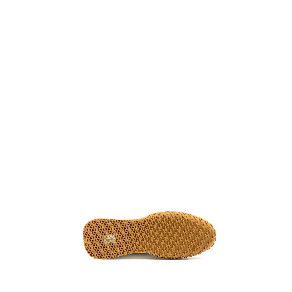 HERMES JET SNAKER NAPPA / SUEDE LEATHER BLANC