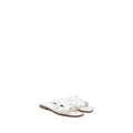 HERMES ORAN SANDALS BLANC PIQURES H