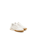 HERMES JET SNAKER NAPPA / SUEDE LEATHER BLANC