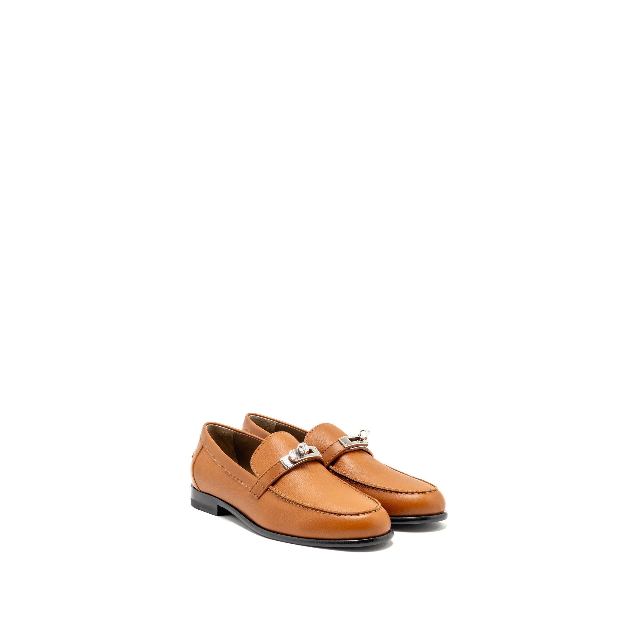 HERMES DESTIN MOCASSINS EPSOM NATUREL SHW