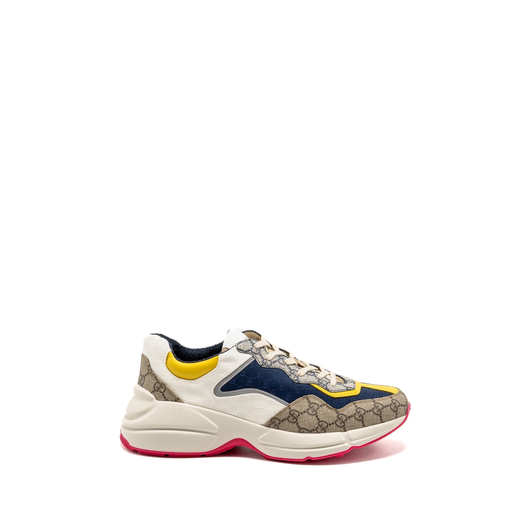GUCCI RHYTON SNEAKER GG SUPREME CANVAS MULTICOLOURED