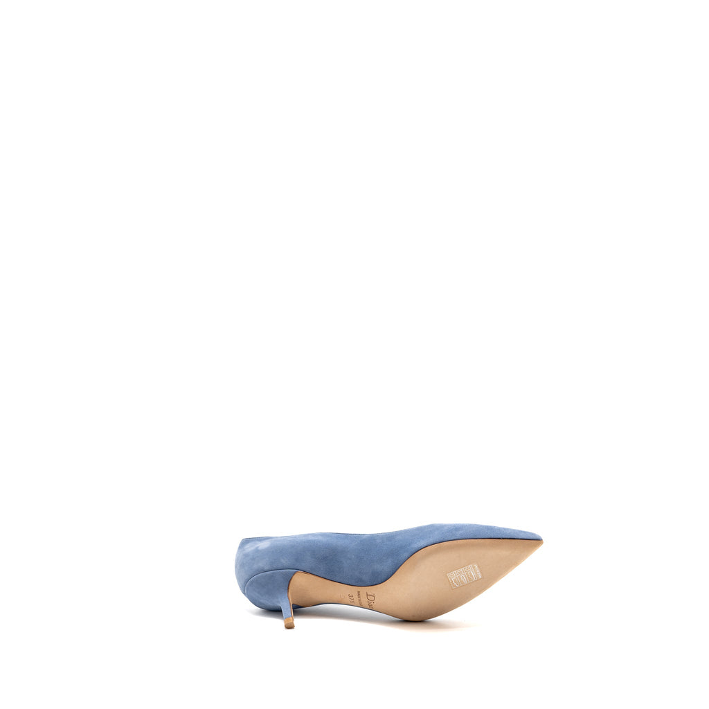 DIOR PUMPS SUEDE BLUE