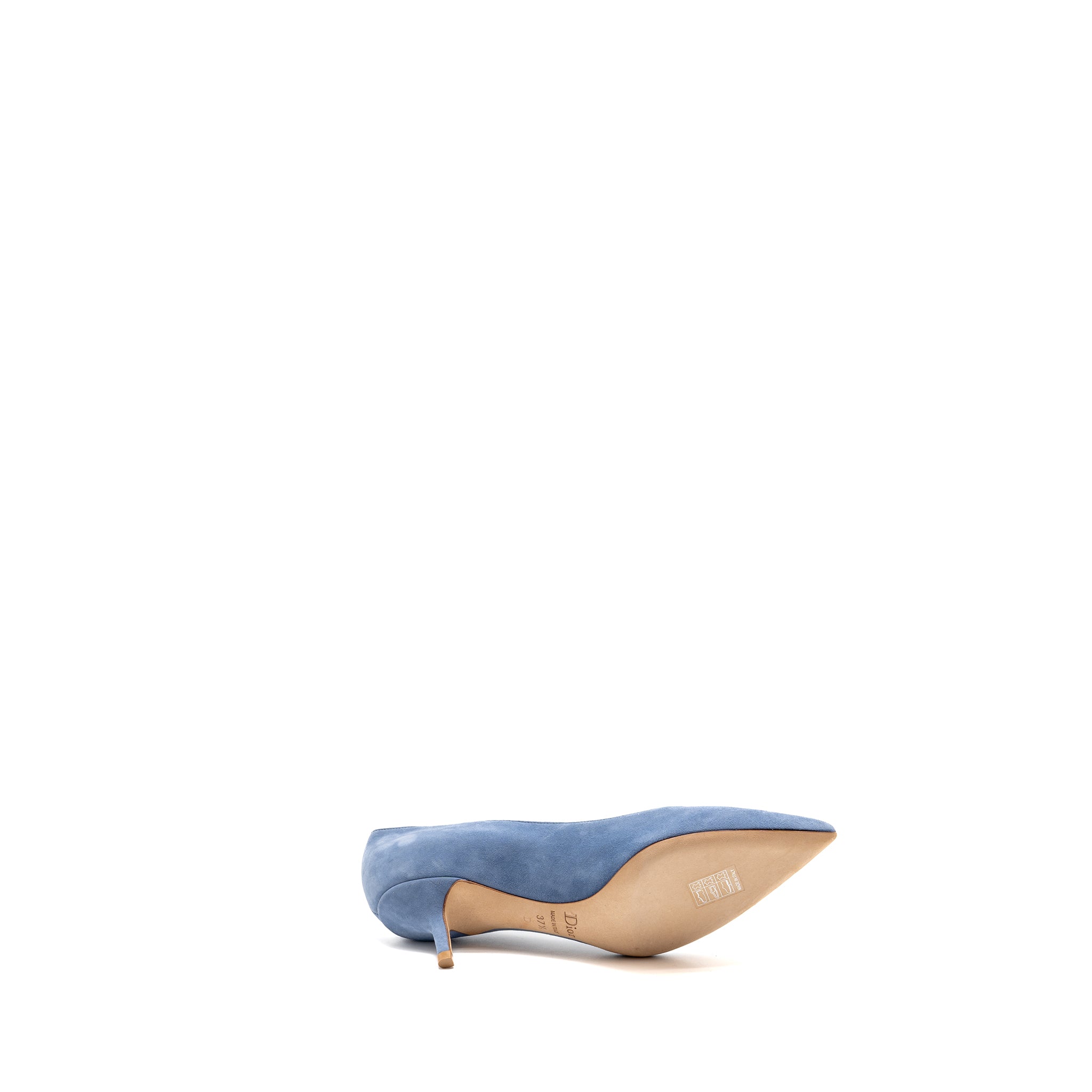 DIOR PUMPS SUEDE BLUE