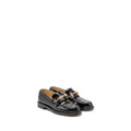 CHANEL LETTER LOAFER SHINY CALFSKIN BLACK LGHW