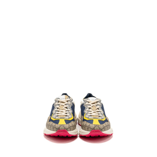 GUCCI RHYTON SNEAKER GG SUPREME CANVAS MULTICOLOURED