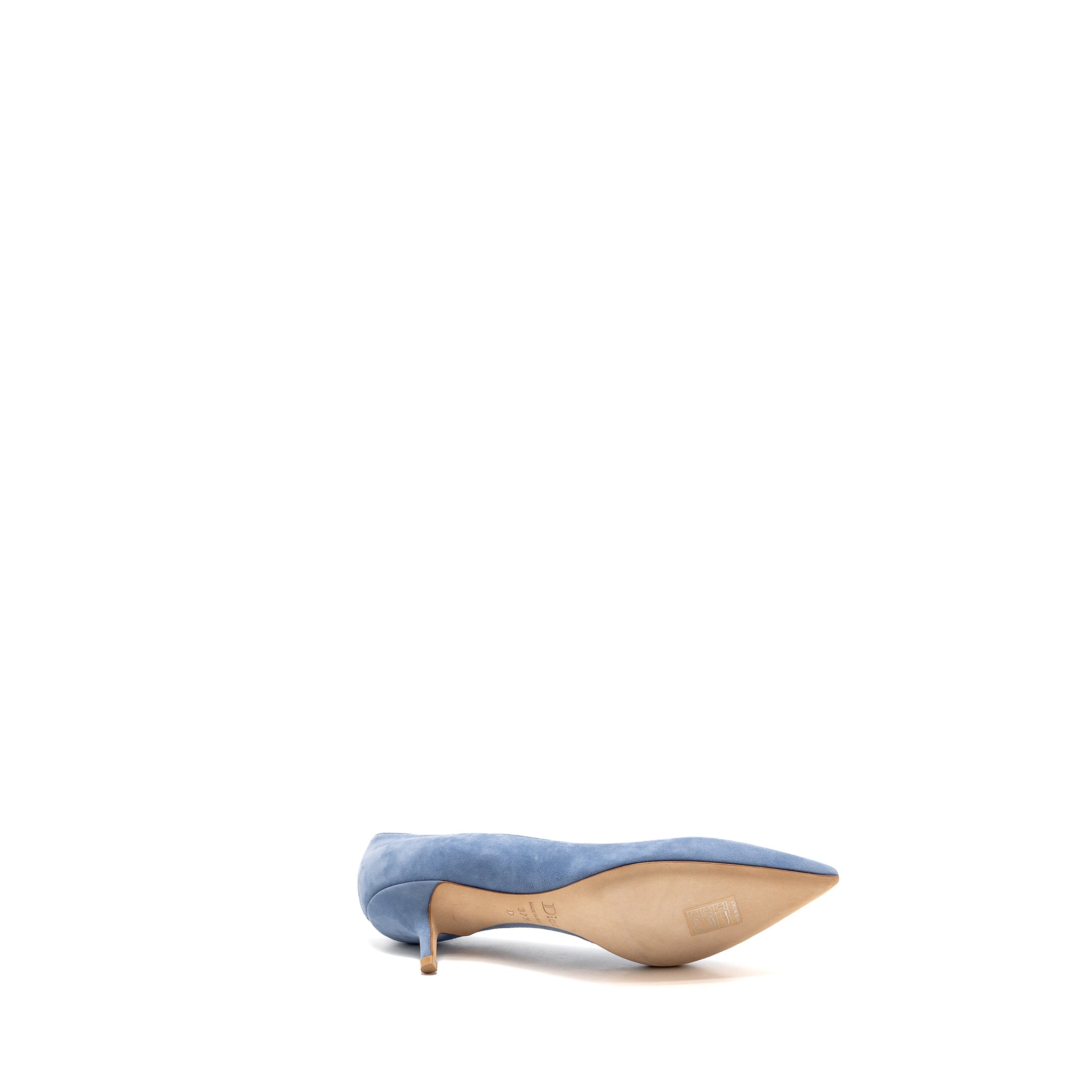 DIOR PUMPS SUEDE BLUE