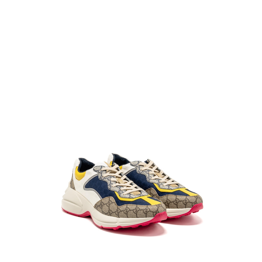GUCCI RHYTON SNEAKER GG SUPREME CANVAS MULTICOLOURED