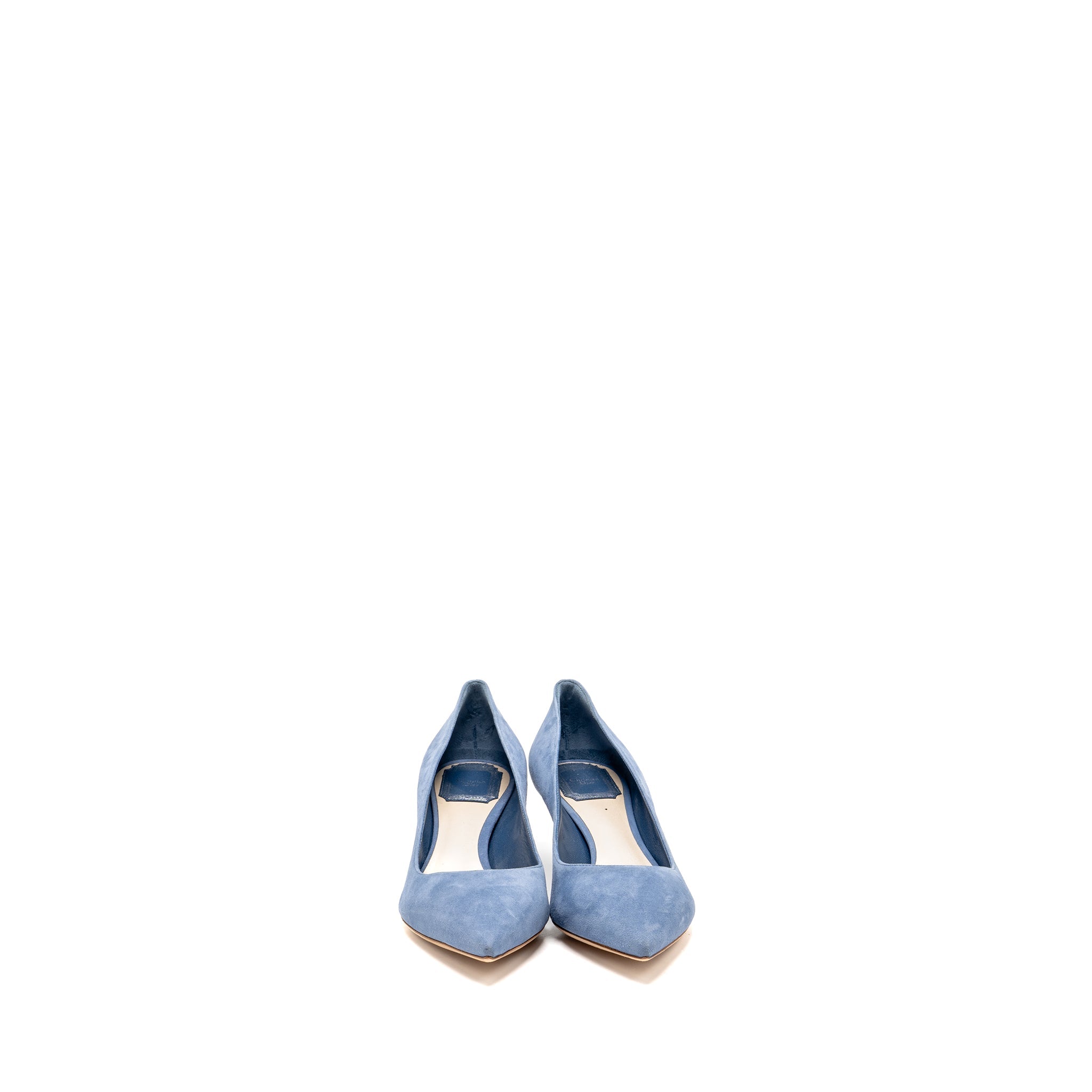 DIOR PUMPS SUEDE BLUE