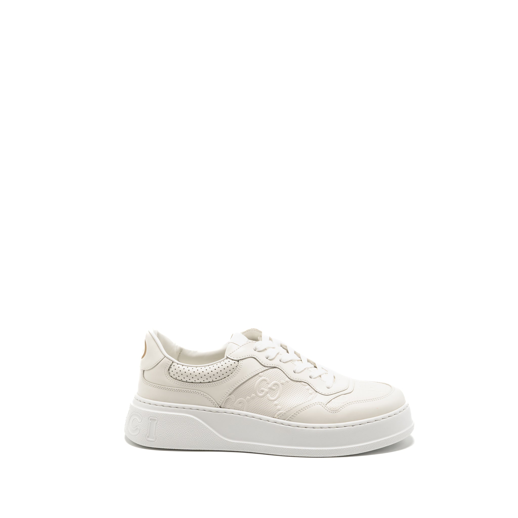 GUCCI GG TRAINER SUPREME CANVAS WHITE