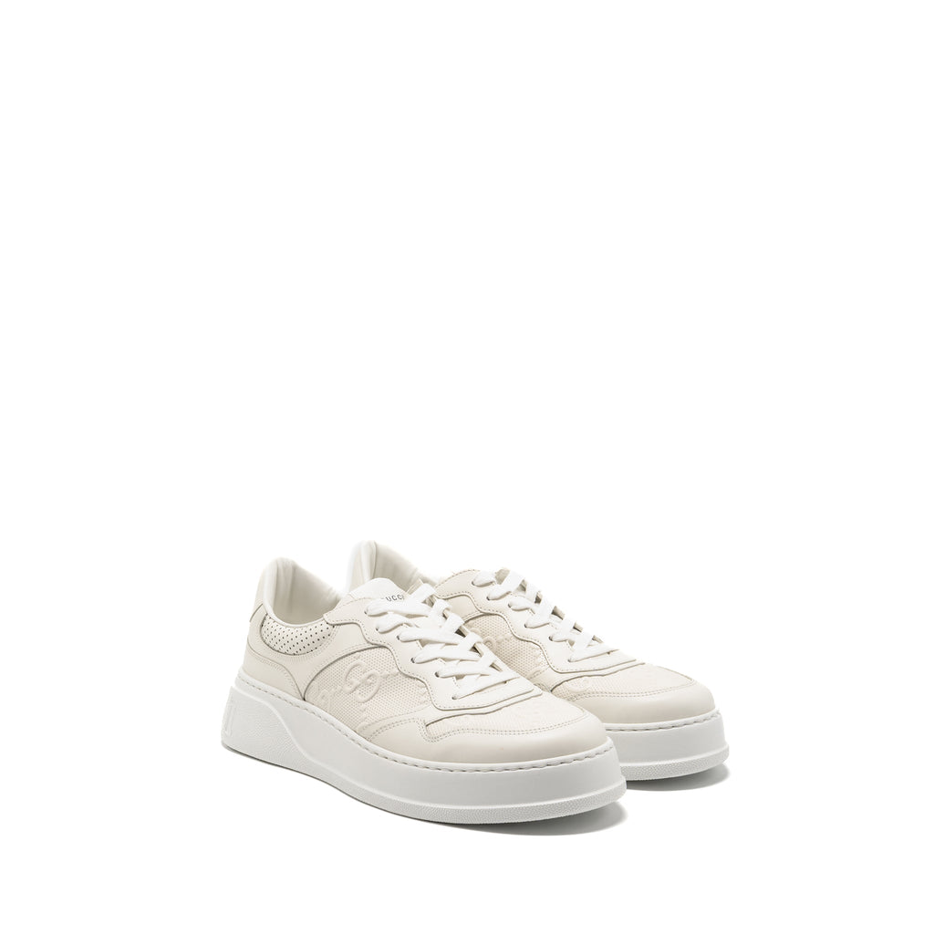 GUCCI GG TRAINER SUPREME CANVAS WHITE