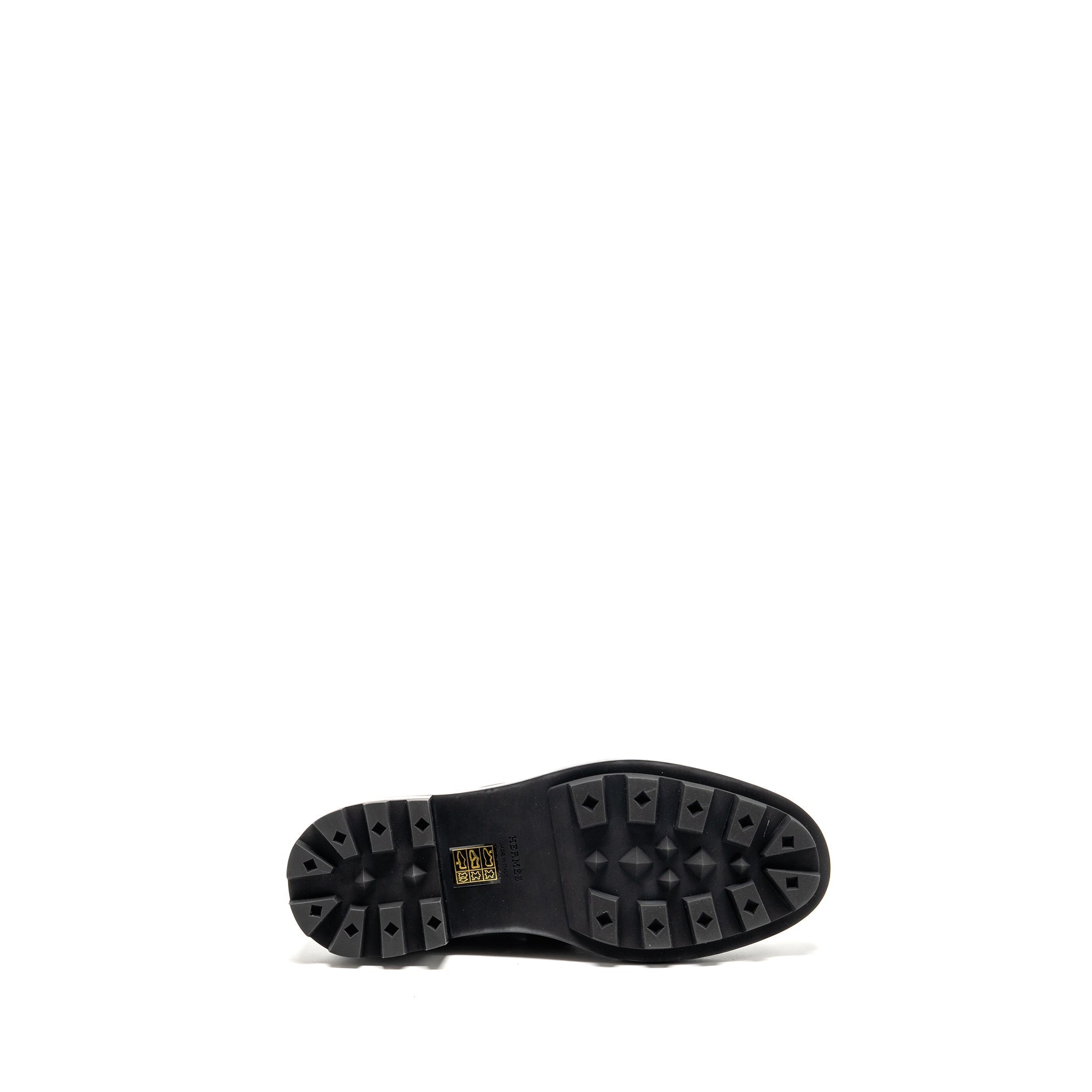 HERMES RICHELIEU DERBY FIRST LOAFER BLACK SHW