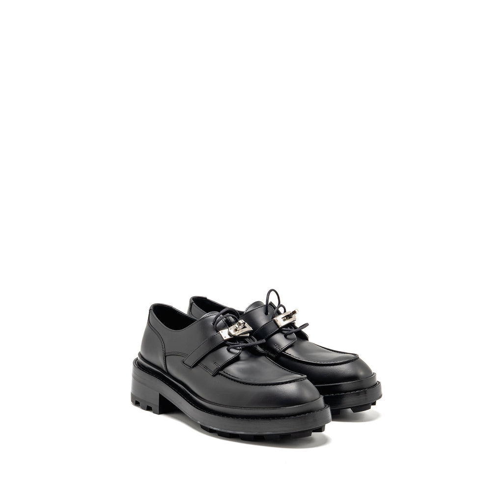 HERMES RICHELIEU DERBY FIRST LOAFER BLACK SHW