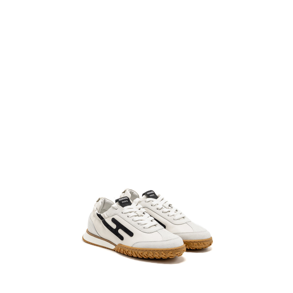 HERMES JET SNEAKER BLANC/BLACK