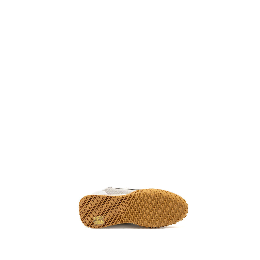 HERMES JET SNEAKER CANVAS/SUEDE GOATSKIN/CALFSKIN MULTICOLOUR PRUNOIR