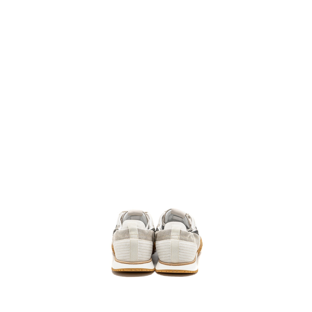 HERMES JET SNEAKER CANVAS/SUEDE GOATSKIN/CALFSKIN MULTICOLOUR PRUNOIR