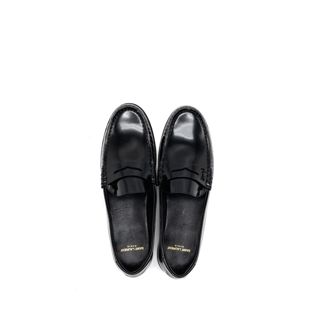 SAINT LAURENT/YSL LE LOAFER CALFSKIN BLACK