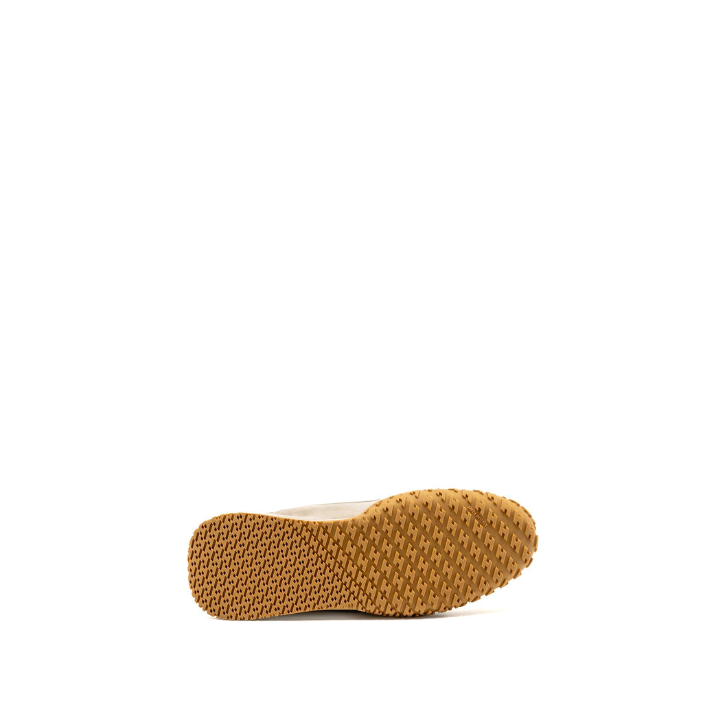 HERMES FEMME JET SNEAKER SUEDE GOATSKIN BEIGE ESQUISSE/GLAISE
