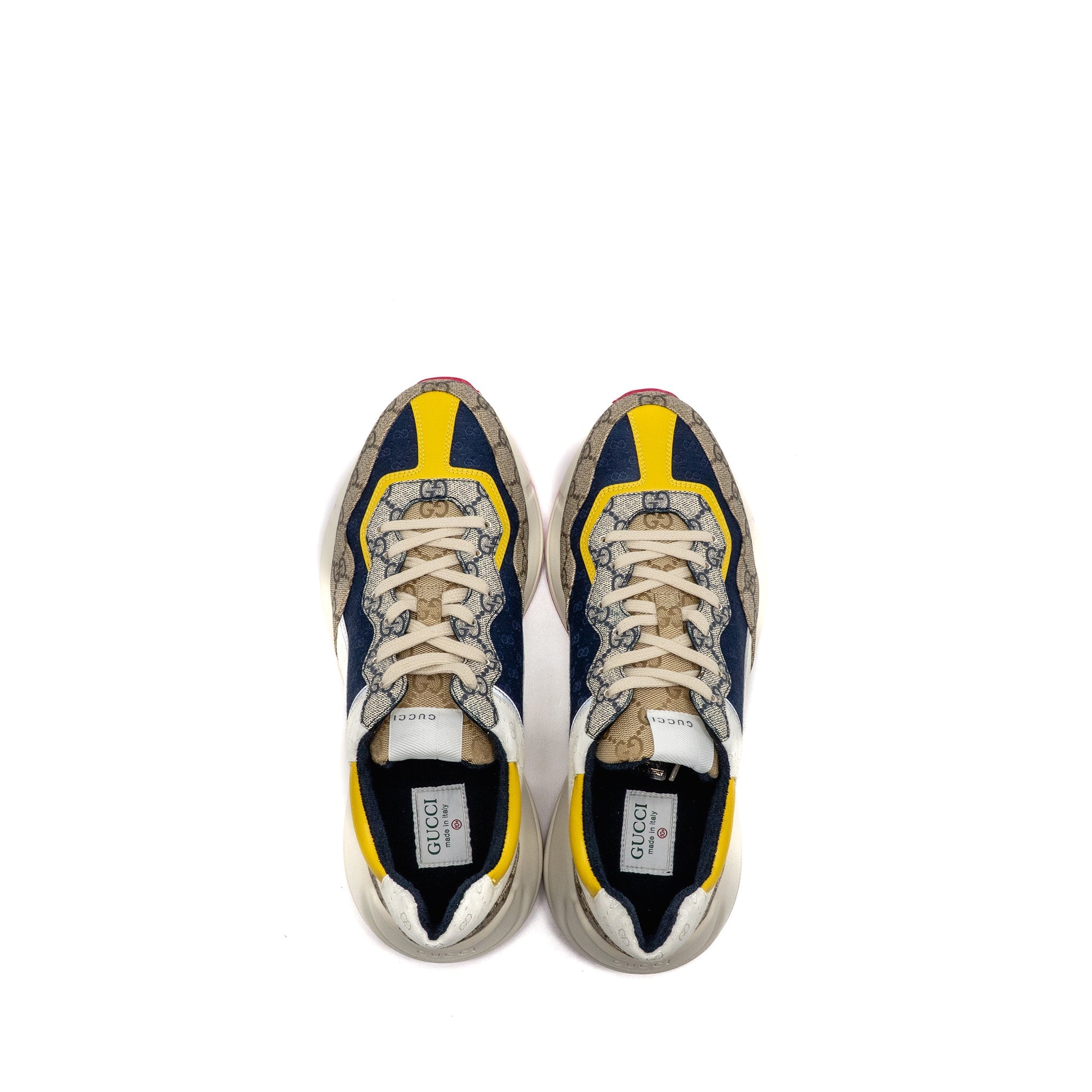 GUCCI RHYTON SNEAKER GG SUPREME CANVAS MULTICOLOURED