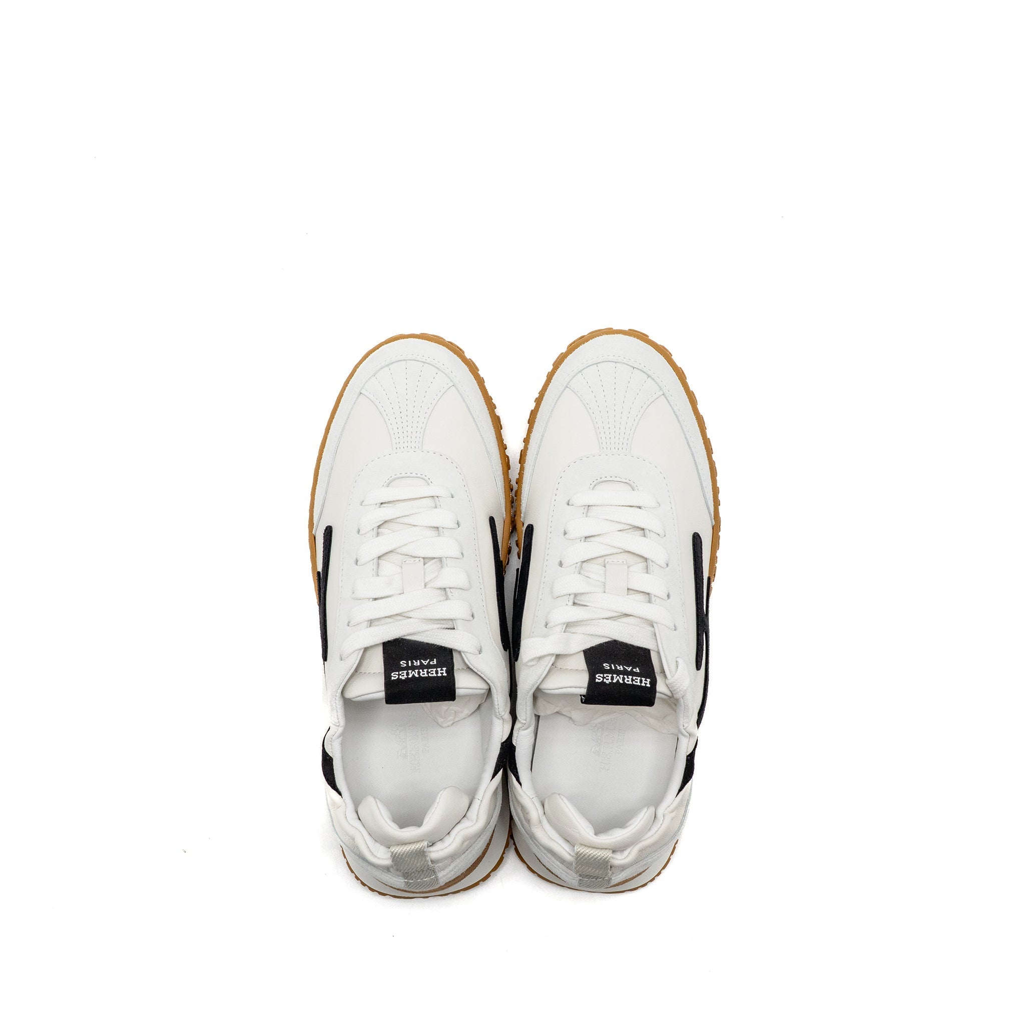 HERMES JET SNEAKER BLANC/BLACK