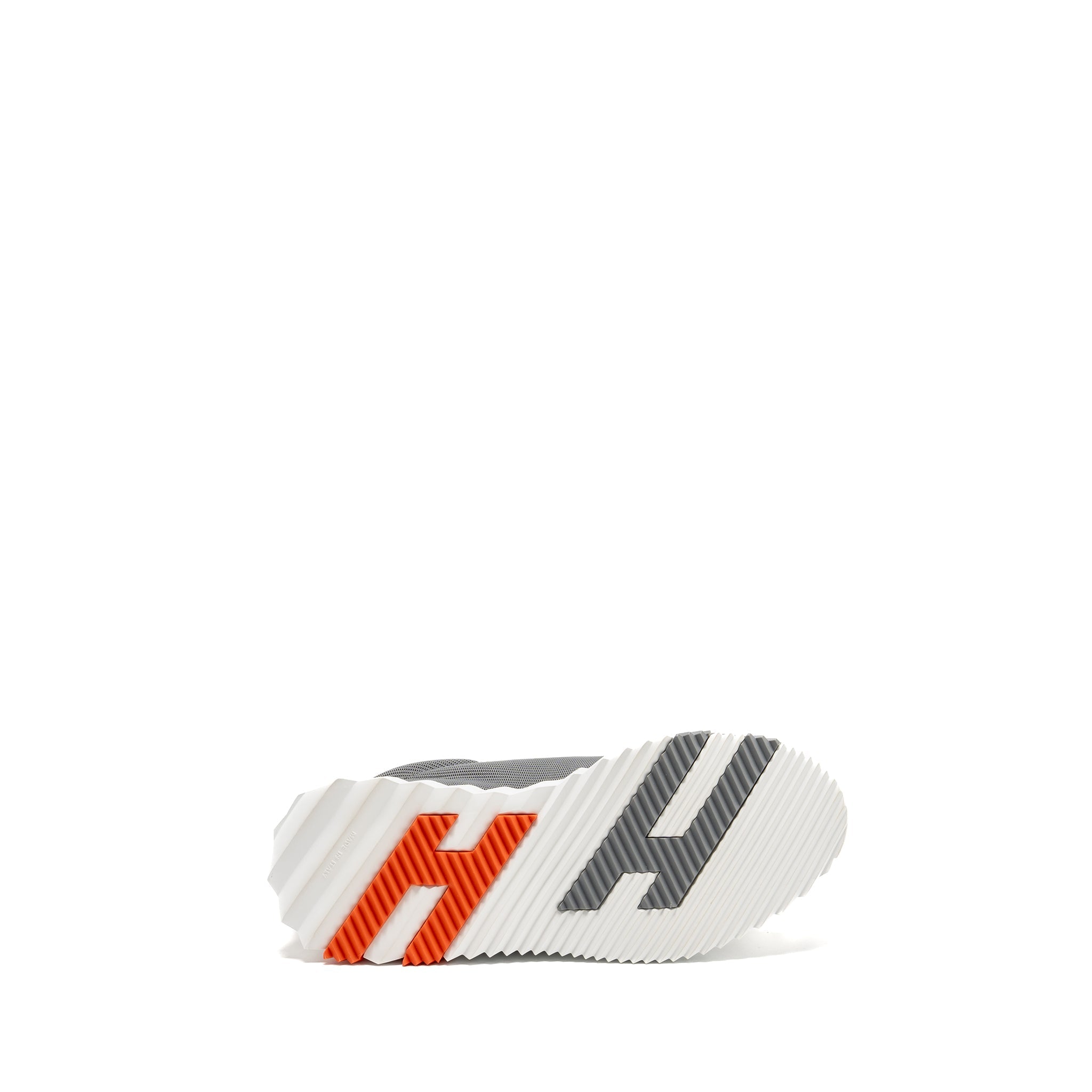HERMES BOUNCING SNEAKERS CANVAS/SUEDE GRIS FONCE/MULTICOLOUR