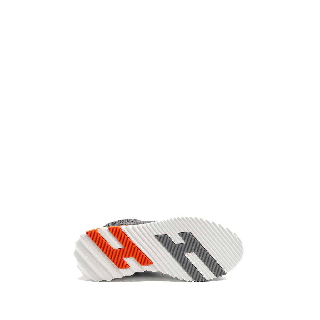 HERMES BOUNCING SNEAKERS CANVAS/SUEDE GRIS FONCE/MULTICOLOUR
